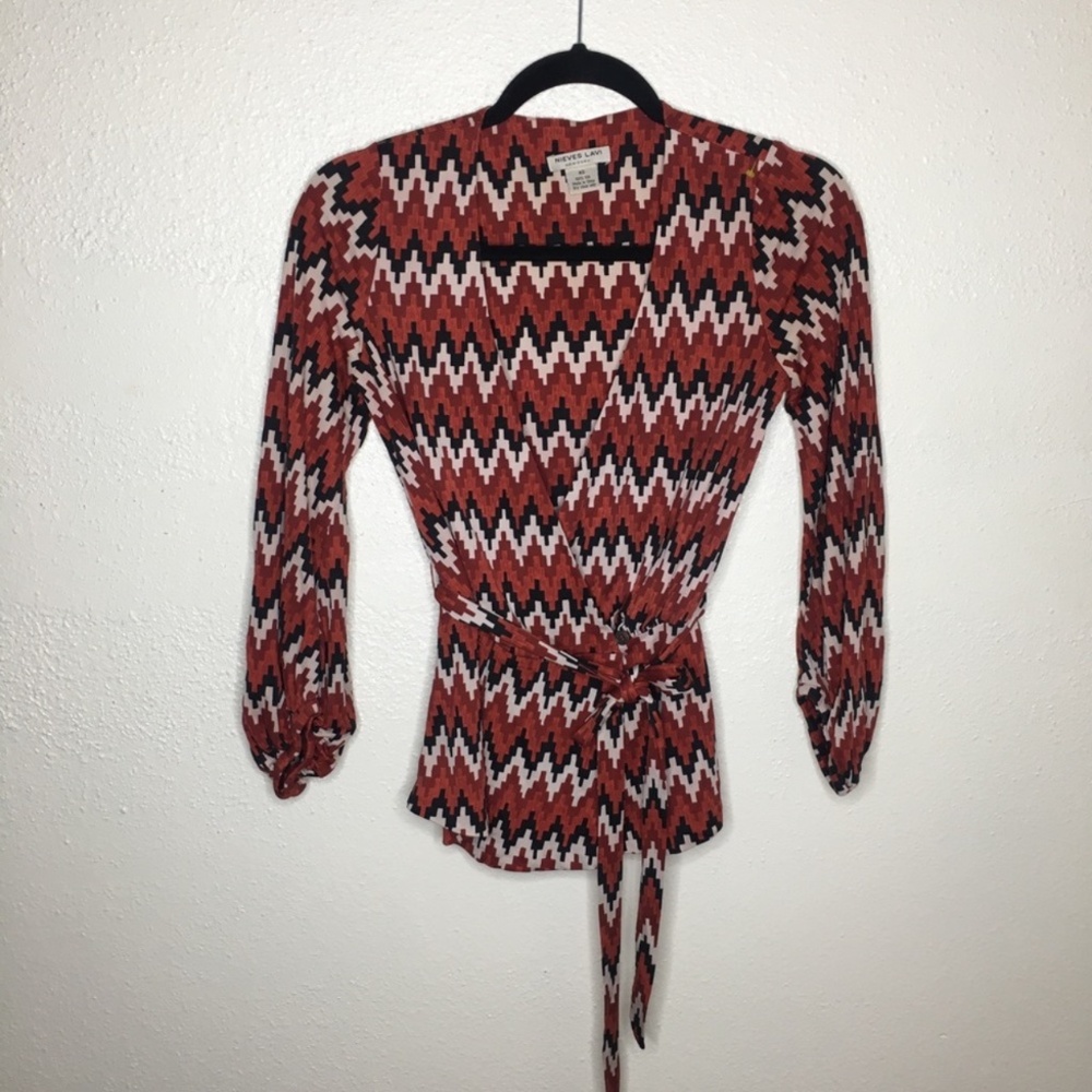 Nieves Lavi Silk Top XS